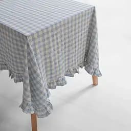 Скатерть Lotus Home - Agena голубой 150x220