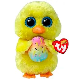 Мягкая игрушка TY Beanie Boo's Marigold Цыпленок 15 см желтый (37370)