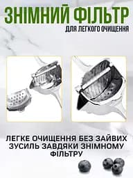 Соковичавниця ручна для фруктів із затискачем — Hand Juicer - мініатюра 5