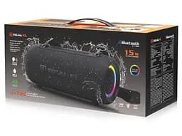 Портативна колонка REAL-EL RX725 15 W Bluetooth TWS, RGB, Black - мініатюра 15