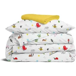 Комплект постільної білизни Cosas Bees CS2 Підлітковий червоний (BeesRed_99Summer_155)