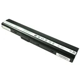 Акумулятор Asus A32-K52/14.4V (A40, A42, A52, A62, B53, F85, F86, K42, K52, K62, N82, P42, P52, P62, P82, X42, X52, X67) 14.4V 5200 mAh Black