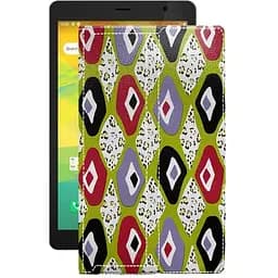 Чехол StatusCASE из экокожи для планшета Prestigio Node A8 3G PMT4208 Камни-цветные