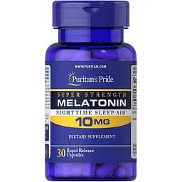 Натуральна добавка Puritan's Pride Melatonin 10 mg 120 капсул