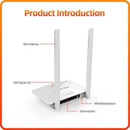 Бездротовий Wi-Fi роутер PIX-LINK LV-WR07M стаціонарний мережевий маршрутизатор White (19183) - мініатюра 10