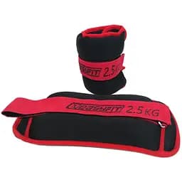 Утяжелители для ног и рук с металлом EasyFit MYAKI по 2,5 кг (пара) (EF-AWTN-250)