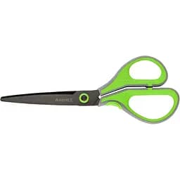 Ножиці Axent Titanium Lite 19 см сіро-салатові (6406-09-A)