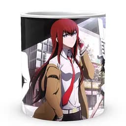 Кухоль GeekLand Steins Gate Брама Штейна Макісе Рінтаро Маюрі SG 19 330 мл білий - мініатюра 2