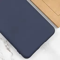 Чохол TPU GETMAN Liquid Silk Full Camera для Xiaomi Redmi Note 13 Pro 4G / Poco M6 Pro 4G / Note 14S Синій / Midnight Blue - мініатюра 2