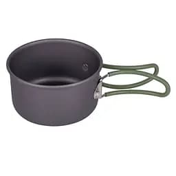 Набір посуду Bo-Camp Explorer 2 Pieces Hard Anodized Anthracite / Green (2200240) - мініатюра 7