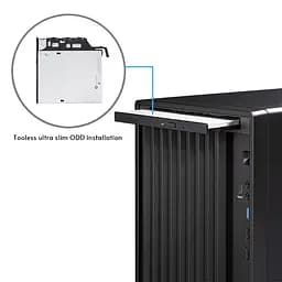 Корпус Chieftec UNI BS-20B-OP, без БЖ, mATX, Black - мініатюра 9