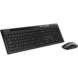 Комплект (клавіатура + миша) Rapoo 8210M wireless, черний (8210M black) - мініатюра 2