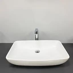 Умивальник VBI Silvi 60 white накладний VBI-015100, Білий - мініатюра 5