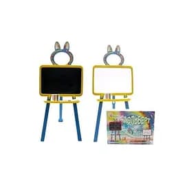 Дошка для малювання магнітна Doloni-Toys, 013777/1, жовто-блакитна