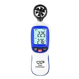 Цифровий анемометр крильчатий 0.3-30м/с -10-45°C wintact 10.5х4х1.5 см hoz0010076