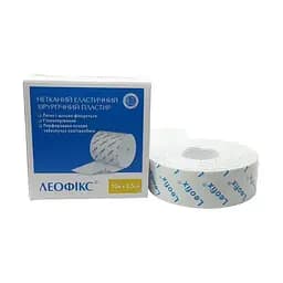 Медицинский пластырь Леофикс хирургический эластичный на нетканой основе 10 м х 2.5 см