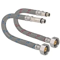 Шланг-підводка для змішувача Zegor WKR-PMM10-060 PRO 1/2"xM10 60 см пара 30412
