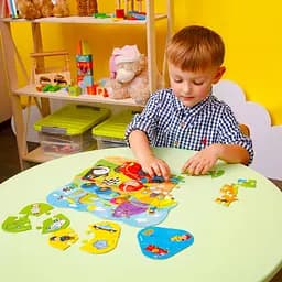 Пазли Vladi Toys 2 в 1 Машинки, з міні-грою, 49 елементів (RK1140-03) - мініатюра 6