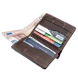 Шкіряне портмоне Grande Pelle 9.5х10х2 см acs0014767 - мініатюра 3