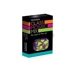 Дитячий набір для творчості Мозаїчний мікс Mosaaro MA5002 зелений, жовтий, фіолетовий з глітером