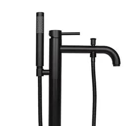 Змішувач для ванни WEZER EKO19A-01-BLACK - мініатюра 2