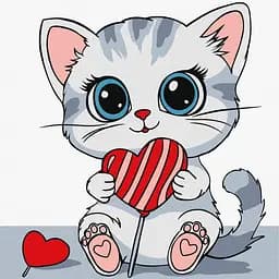 Набір для розпису по номерах для дітей Солоденьке Ideyka 25х25 см КНО6261