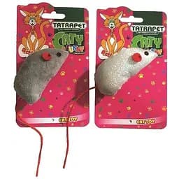 Іграшка для котів Tatrapet Caty funny миша текстильна 9 см 