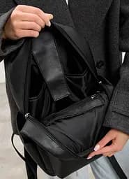 Жіночий рюкзак Sambag Talary чорний 35 х 25 х 12 см (35312001) - мініатюра 6