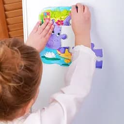 Пазли на магніті Vladi Toys Бегемотики, укр. мова, 12 елементів (VT3205-76) - мініатюра 6