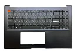 Топкейс ноутбука / верхня панель та клавіатура для ноутбука Asus Vivobook S 15 M3502QA (90NB0XX2-R31UA0) Оригінал від Asus, Верхня панель клавіатури