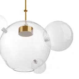 Люстра Brille молекула підвісна LED 14W NW G (BL-933S/4) - мініатюра 11
