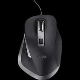 Миша Trust Fyda ComFortable ECO Black/Gray (24728)