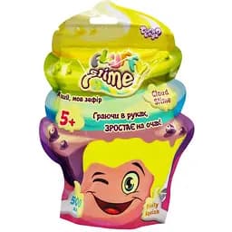 Вязкая масса Danko Toys Fluffy Slime FLS-02-01U 500 мл желтая