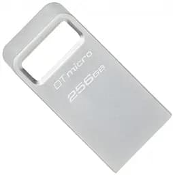 USB Flash Kingston USB 3.2 DT Micro Metal 200Mb/s 256GB Silver