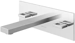 Смеситель для умывальника Kohlman Nexen chrome + BOX скрытого монтажа QW195U Хром