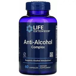 Антиалкогольный комплекс Life Extension Anti-Alcohol Complex 60 вегетарианских капсул