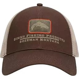 Кепка Simms Trout Icon Trucker Red/Grey (1102-12226-1218-00)