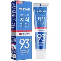 Відбілювальна зубна паста для видалення нальоту зі смаком м'яти Median Toothpaste Original