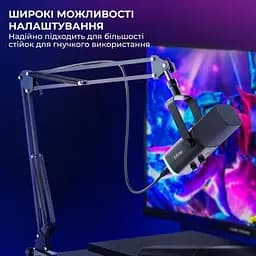 Мікрофон Fifine (AM8T) USB Black (AM8T) - мініатюра 7