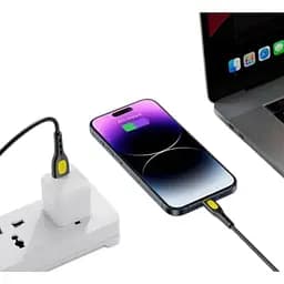 Кабель XO NB280 Jian Yan Series Lightning Data Cable 1 м 3A Черный