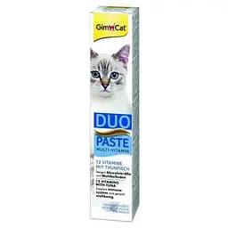 Паста для котів GimCat DUO PASTE Multi-vitamin 12 vitamins with tuna 12 вітамінів і тунець, 50 г