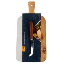Дошка обробнаLefard і ніж для сиру 35х17х1 см (815-071)