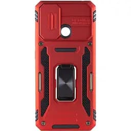 Ударостійкий чохол Camshield Army Ring для Xiaomi Redmi 10C Червоний / Red - мініатюра 2