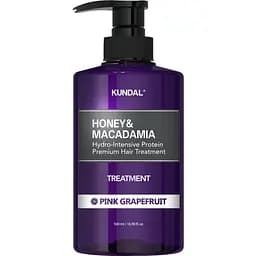 Кондиціонер для волосся Kundal Honey & Macadamia Protein Hair Treatment Pink Grapefruit Рожевий грейпфрут 500 мл