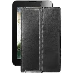 Чехол StatusCASE из экокожи для планшета Lenovo IdeaTab A3000 Черный глянец