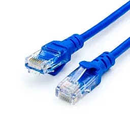 Патч-корд литий, UTP, RJ45, Cat.5e, 20m, синій (9170)