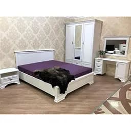 Комплект модульний в спальню ВМК Кентукі N77800 Білий альпійський (GRB-1751)