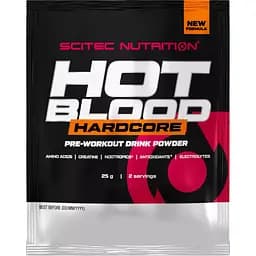Предтреник Scitec Nutrition Hot Blood Hardcore Red 25 г