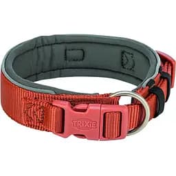 Нашийник Trixie Premium для собак екстраширокий рижо-графітовий L 46–55х5 см