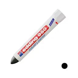 Маркер Edding Industry Paint конусоподібний 10 мм чорний (e-950/01) - мініатюра 2